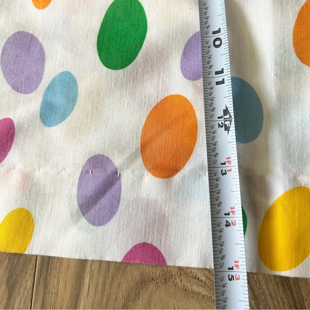 Barney the Dinosaur Valances SET/2‎ Vintage 1992 The Lyons Group 82.5” X 15”